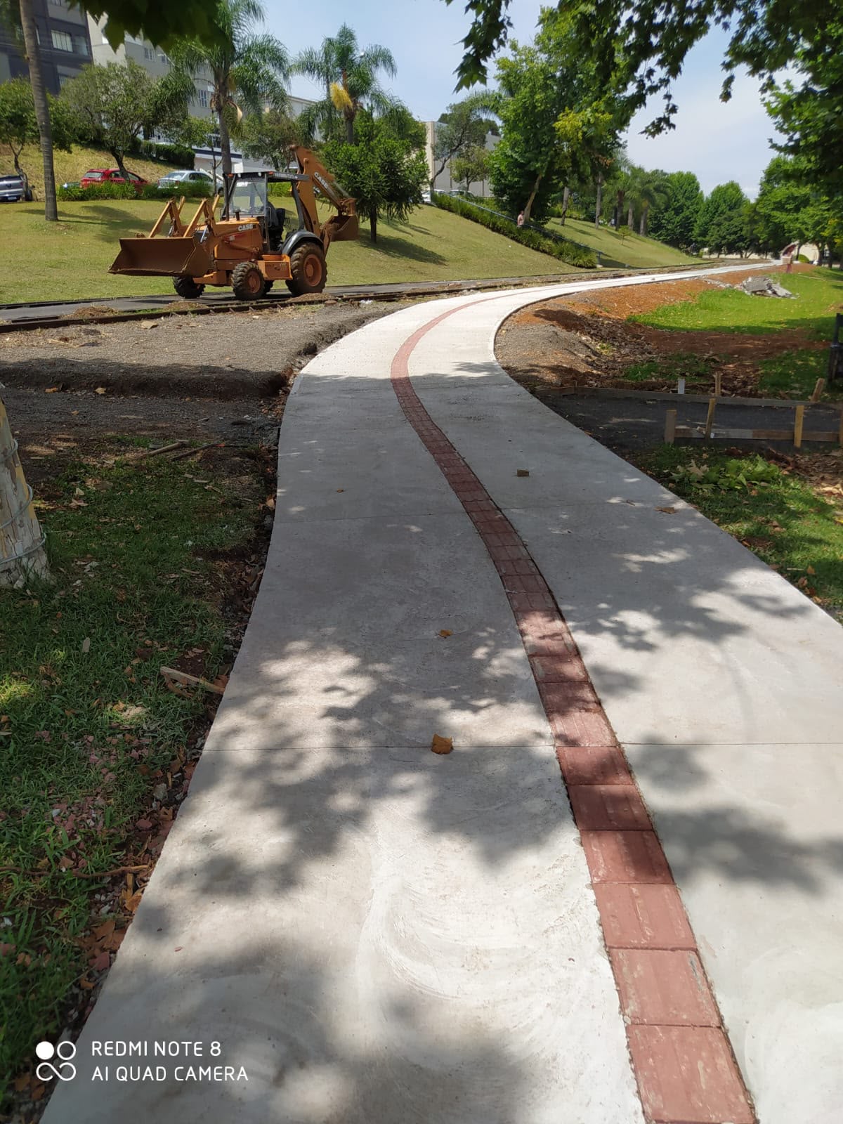 Parque Linear em Caçador–SC: Traçado do passeio